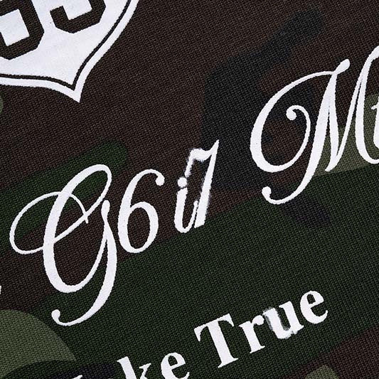 DAXUEN Camouflage graphic crewneck t-shirt