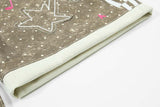DAXUEN Faded polka dot wide leg pants with musical embroidery