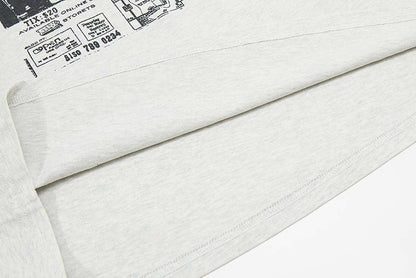 DAXUEN New Revolution vintage graphic short-sleeved T-shirt