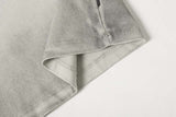 DAXUEN Short-sleeved gradient panel T-shirt with contrast trim