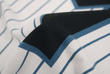 DAXUEN Layered striped graphic short-sleeved t-shirt