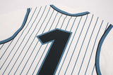 DAXUEN Layered striped graphic short-sleeved t-shirt