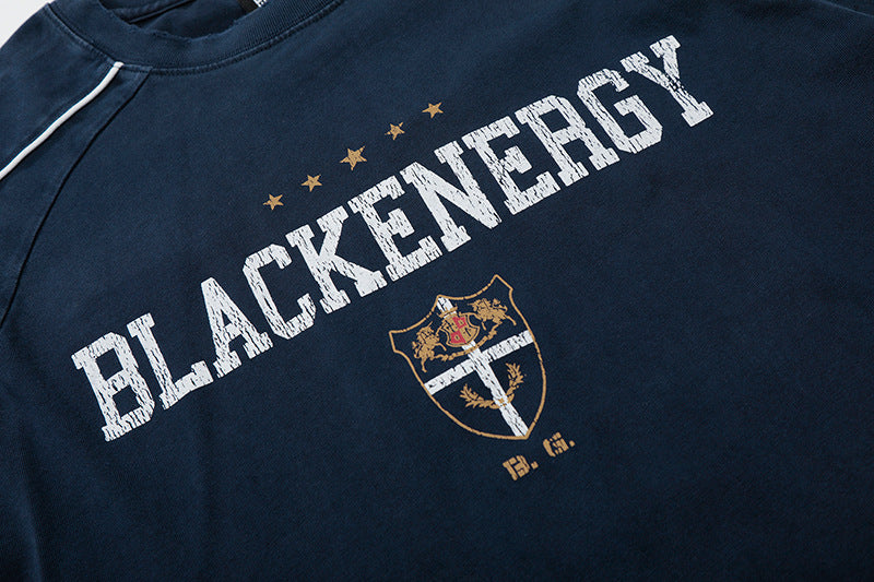 DAXUEN Oversized BLACKENERGY graphic t-shirt