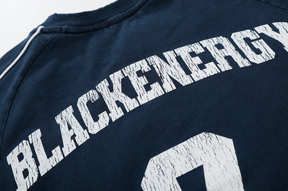 DAXUEN Oversized BLACKENERGY graphic t-shirt