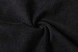 DAXUEN Relaxed-fit mock neck t-shirt with textured panel