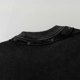 DAXUEN Oversized vintage-inspired short-sleeve T-shirt