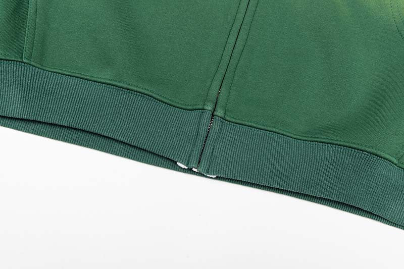 DAXUEN Oversized full-zip hooded sweatshirt with graphics