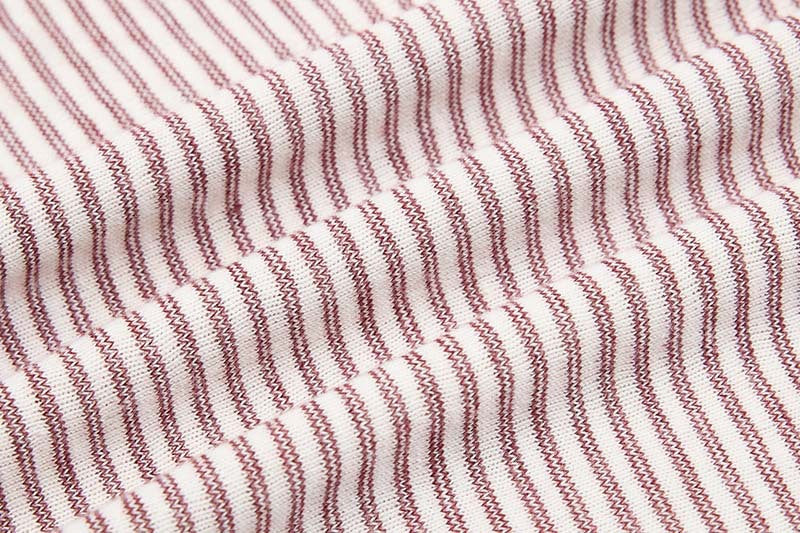 DAXUEN Striped short-sleeved polo shirt with embroidered graphics