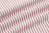 DAXUEN Striped short-sleeved polo shirt with embroidered graphics