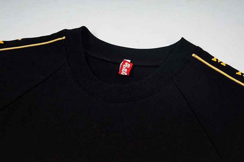 DAXUEN Short-sleeved raglan sleeve t-shirt with graphic print