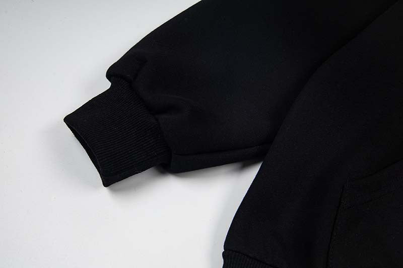 DAXUEN Hooded cardigan jacket with hairpin design