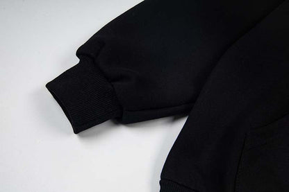 DAXUEN Hooded cardigan jacket with hairpin design