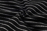 DAXUEN Oversized striped hoodie with 'Made' text
