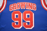 DAXUEN Oversized jersey-style graphic t-shirt