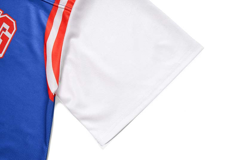 DAXUEN Oversized jersey-style graphic t-shirt