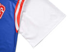 DAXUEN Oversized jersey-style graphic t-shirt