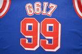 DAXUEN Oversized jersey-style graphic t-shirt