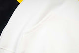 DAXUEN Color-blocked hoodie with graphic prints