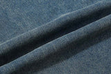 DAXUEN Colorful wide-leg cargo denim pants with embroidery