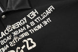 DAXUEN Short sleeve polo shirt with bold text and graphic