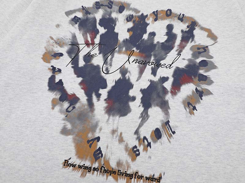DAXUEN Oversized short-sleeved graphic t-shirt