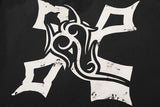 DAXUEN Short sleeve polo shirt with bold text and graphic