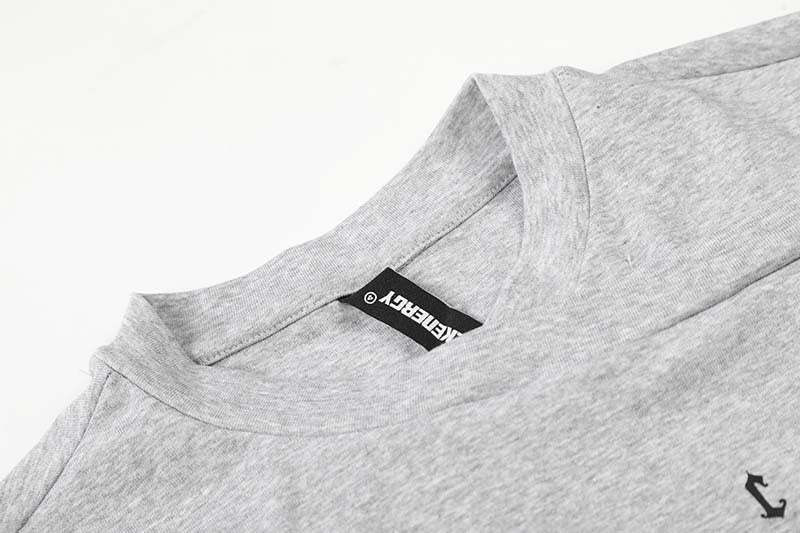 DAXUEN Gothic Print Asymmetrical T-Shirt