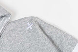 DAXUEN Full-zip hooded sweatshirt with graphic details