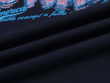 DAXUEN Relaxed fit crew neck t-shirt with graphic print