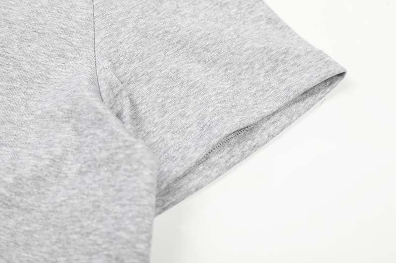 DAXUEN Gothic Print Asymmetrical T-Shirt