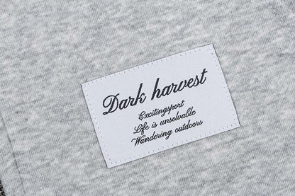 DAXUEN Full-zip hooded sweatshirt with graphic details