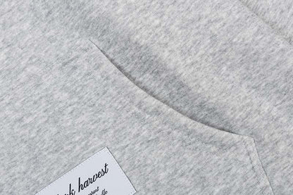 DAXUEN Full-zip hooded sweatshirt with graphic details