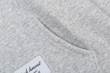 DAXUEN Full-zip hooded sweatshirt with graphic details