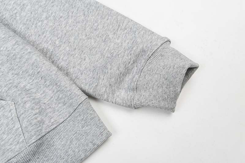 DAXUEN Full-zip hooded sweatshirt with graphic details
