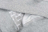 DAXUEN Full-zip hooded sweatshirt with graphic details