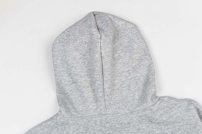 DAXUEN Full-zip hooded sweatshirt with graphic details
