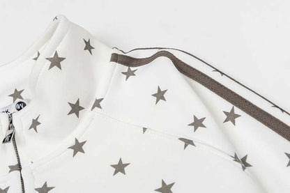 DAXUEN DREAMSCAPE star print loungewear set for men