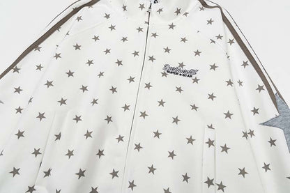 DAXUEN DREAMSCAPE star print loungewear set for men