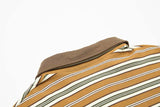 DAXUEN Mafa Vintage Striped Polo Shirt