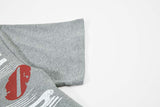 DAXUEN Distressed graphic print crew neck T-shirt