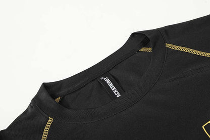 DAXUEN Short-sleeved crew-neck sports jersey