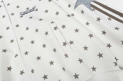 DAXUEN DREAMSCAPE star print loungewear set for men
