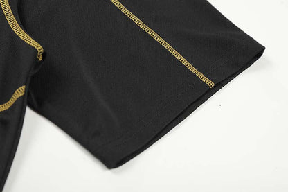 DAXUEN Short-sleeved crew-neck sports jersey