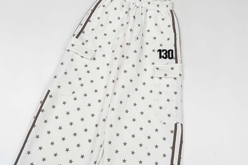 DAXUEN DREAMSCAPE star print loungewear set for men