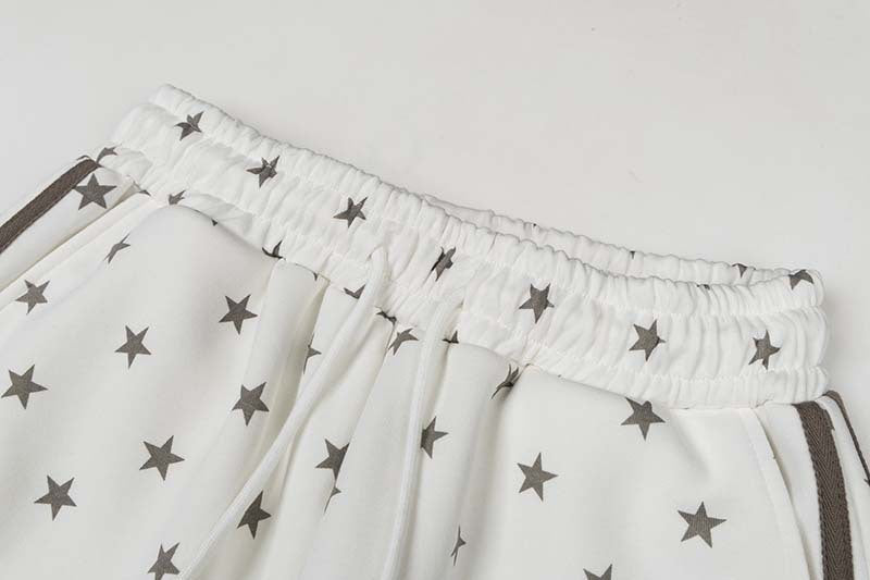DAXUEN DREAMSCAPE star print loungewear set for men