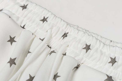 DAXUEN DREAMSCAPE star print loungewear set for men