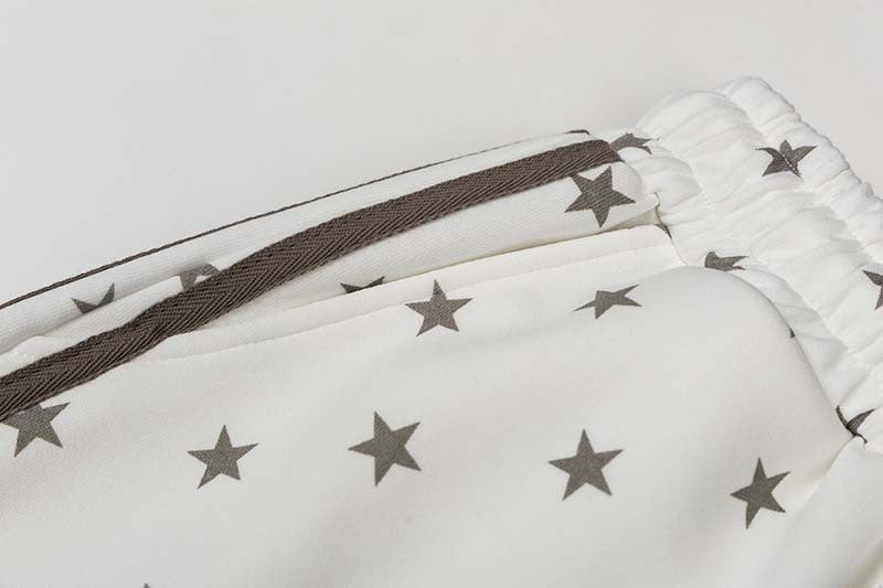 DAXUEN DREAMSCAPE star print loungewear set for men
