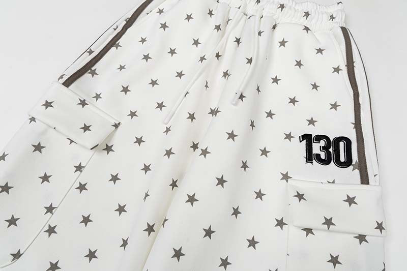 DAXUEN DREAMSCAPE star print loungewear set for men