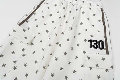 DAXUEN DREAMSCAPE star print loungewear set for men