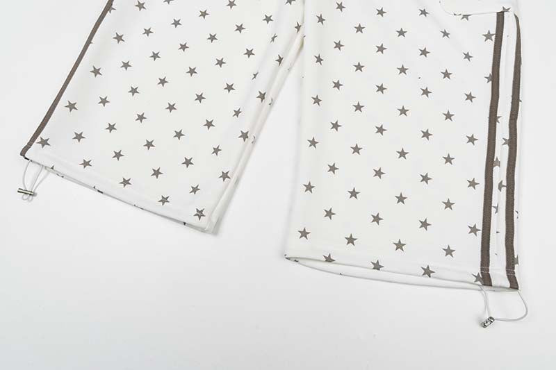 DAXUEN DREAMSCAPE star print loungewear set for men